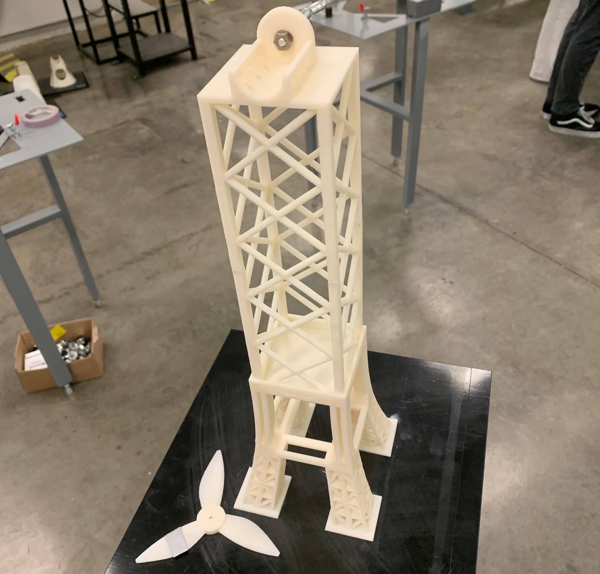 1.37W Eiffel-Tower Inspired Wind Turbine image 6