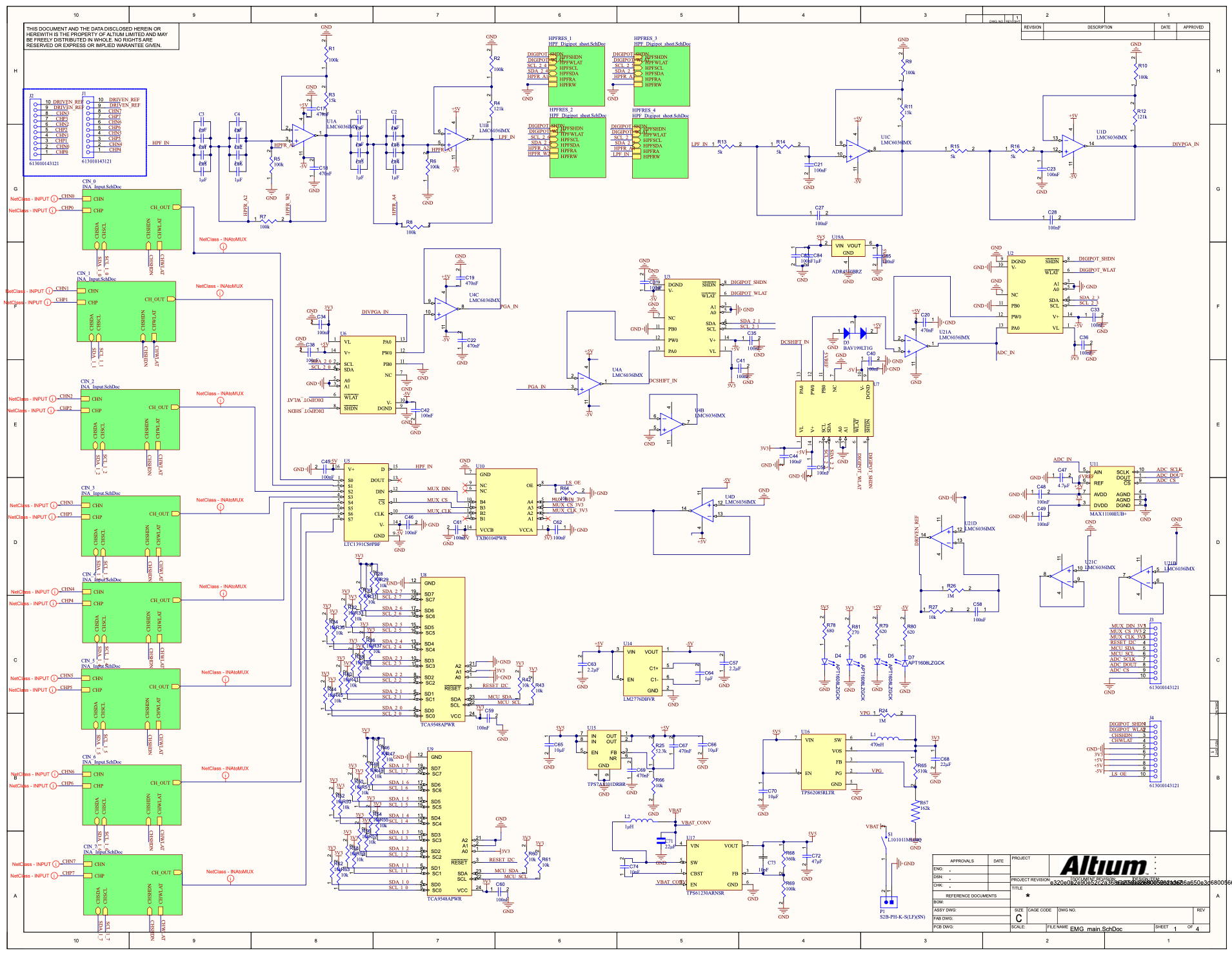 Tunable EMG Analog Frontend image 4