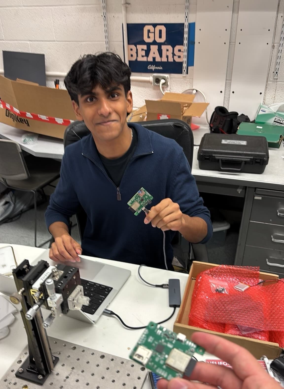 SweatScope: 2-Electrode Biochemical Sensing Board image 5