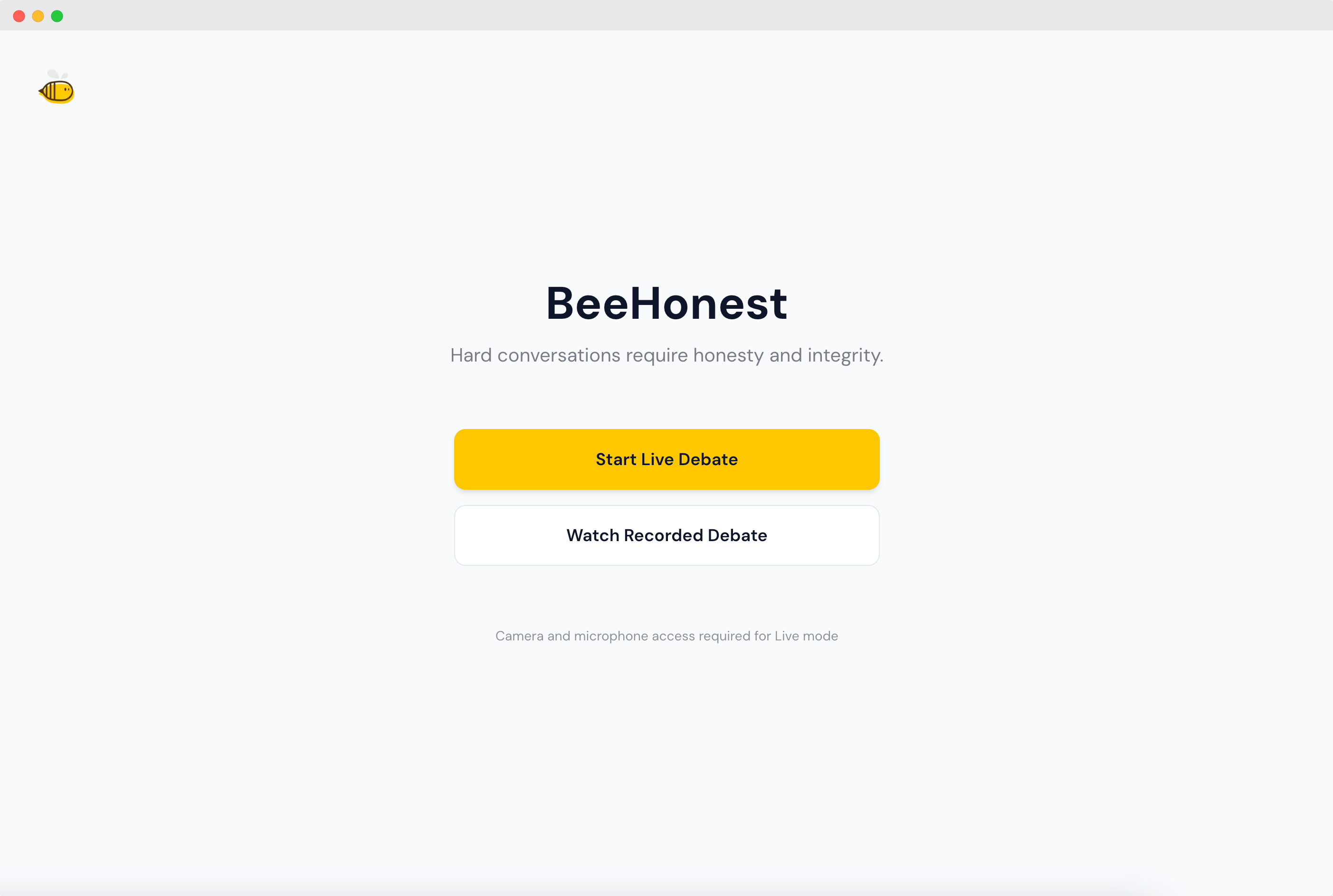 BeeHonest: Debate Fact & Fallacy Checker image 2