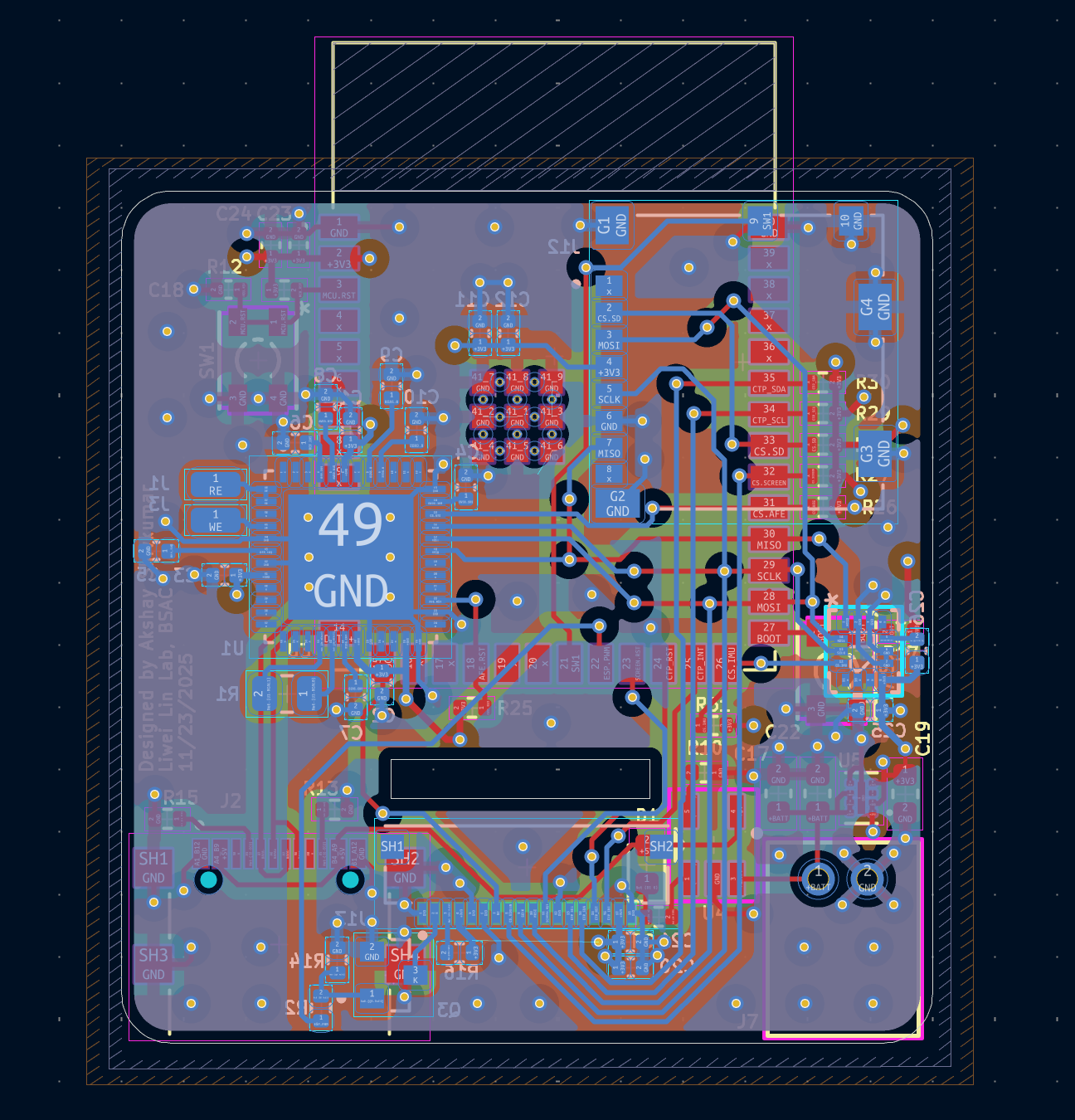 SweatScope: 2-Electrode Biochemical Sensing Board image 5